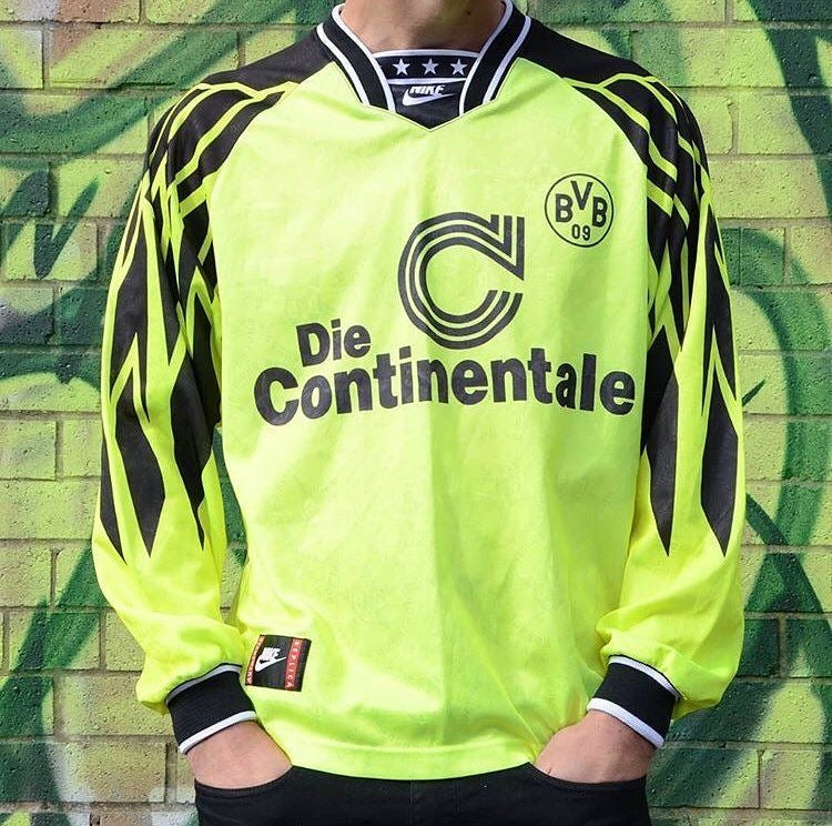 Camiseta Borussia Dortmund Retro Local 1996