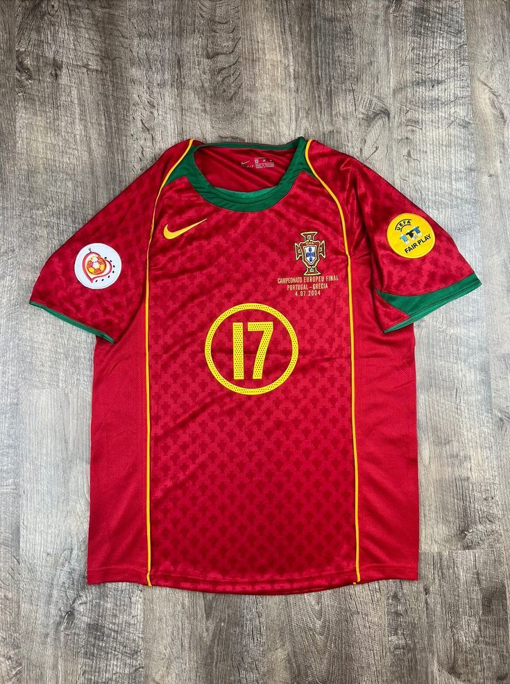 Camiseta Portugal 2004