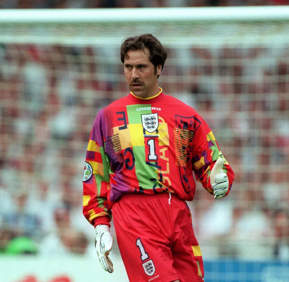 Camiseta Retro Inglaterra 1996 – Arquero David Seaman #1